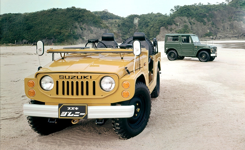 Suzuki Jimny modelos pasados